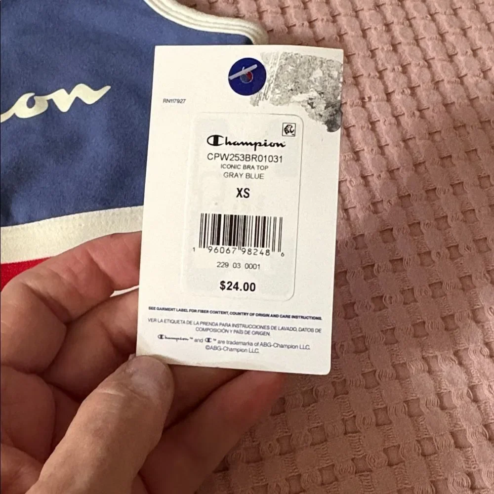 NWT Champion Blue and Green Sports Bra Bundle Size XS